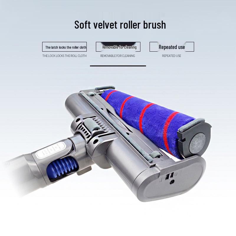 Soft Velvet Roller Brush for Dyson V6 DC62 Vacuum Cleaner