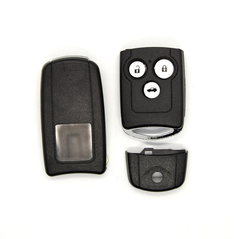 BESTER SCHLÜSSEL Für Honda Acura Civic Accord Jazz CRV HRV 2009--2014 Fernbedienung Klappschlüssel Auto Schlüsselanhänger Hülle Gehäuse 3/4 Tasten Accord 2008-2012