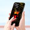Marble Letter Phone Case For iPhone 17 16 15 Pro Max 11 12 13 14 7 8 Plus SE 2020 X XR XS Cover Soft Black