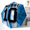 Messi Automatic Folding Umbrella, 8 Ribs for All-Season Use, Portable for Travel & Outdoor Activities a0819080