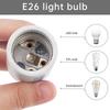 Ceramic E26 Light Socket High Temperature Resistant Porcelain Lamp Holder Heavy Duty Incandescent LED Bulb Replacement Includes Wire Easy Install