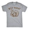 Mens Funny T Shirts Nut Today Sarcastic Squirrel Graphic Novelty Tee for Men