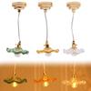1:12 Dollhouse Led Lamp Ceiling Lamp Chandelier Mode Doll Miniature Furniture Lighting Decor Toy Micro Scene Construction Props