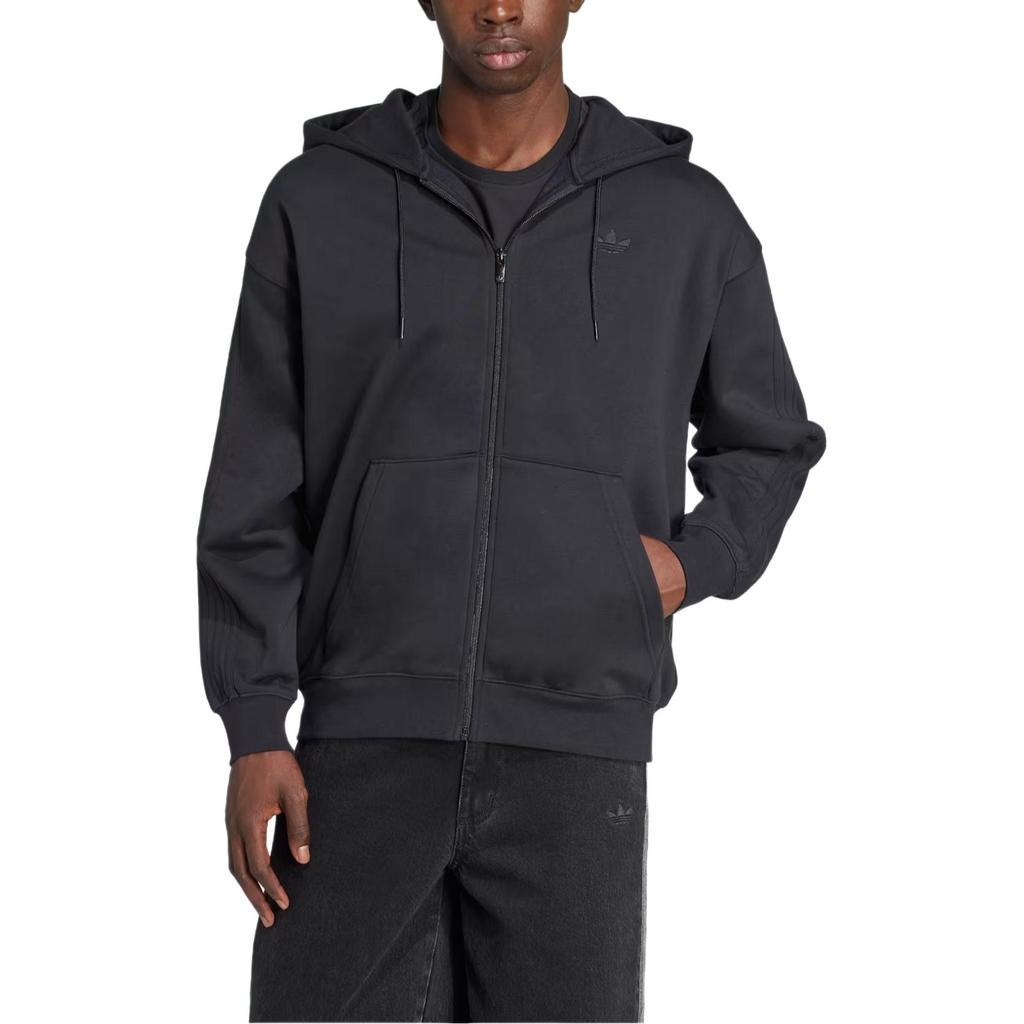 Adidas Originals Adicolor Loose Fit Zip Hoodie Men hoodies JW8367