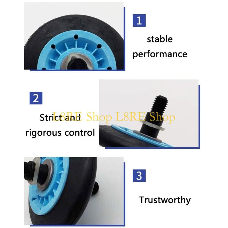 L8RE 4Pcs DC97-16782A Dryer Drum Roller Easy Installation Replacement For AP4373659