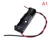 1Pcs Battery Holder Aa Battery Storage Case Battery Box With Leads For 1 2 3 4 Slots Aa Battery Box Diy Accessories