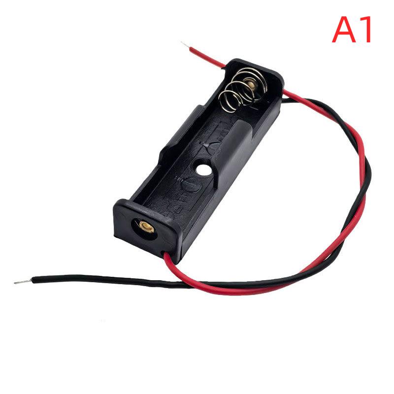 1Pcs Battery Holder Aa Battery Storage Case Battery Box With Leads For 1 2 3 4 Slots Aa Battery Box Diy Accessories