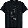 Lyra Constellation Astronomy Stargazing Space Gift Unisex T-Shirt