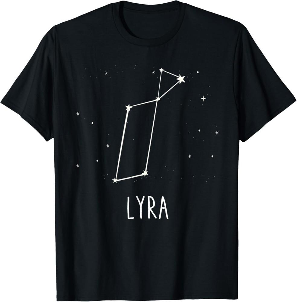 

Lyra Constellation Astronomy Stargazing Space Gift Unisex T-Shirt M