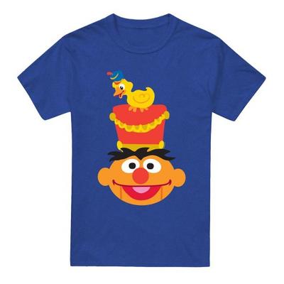 Sesame Street Unisex Adult Ernie Nutcracker Christmas T-Shirt