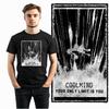 Coolmind ZF028 100% Baumwolle Kurzarm Exklusiv Grafik Vintage Herren T-Shirt Übergröße Cool O-Ausschnitt Herren T-Shirt Casual T-Shirts