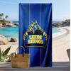 Leeds Rhinos Print Beach Towel Soft Portable Quick?dry Towel For Pool Summer Vacation Outdoor Sport