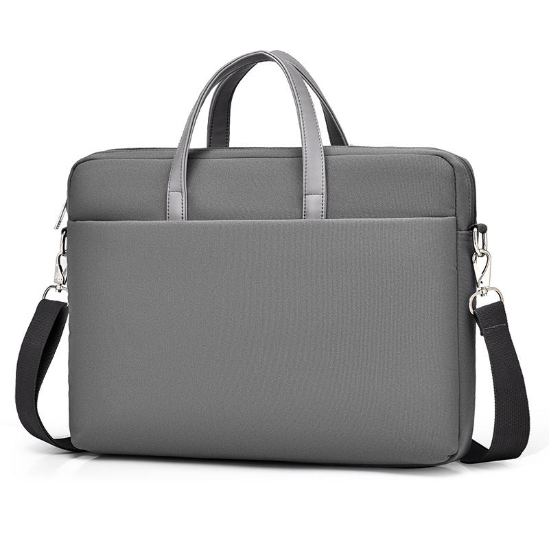 Laptoptas 13,3 14 15,6 17 Inch Notebook Tas Sleeve Voor Macbook Air Pro 16 Hoes Xiaomi Schouder Nieuwe Waterdichte Aktetas For 15-16 inch