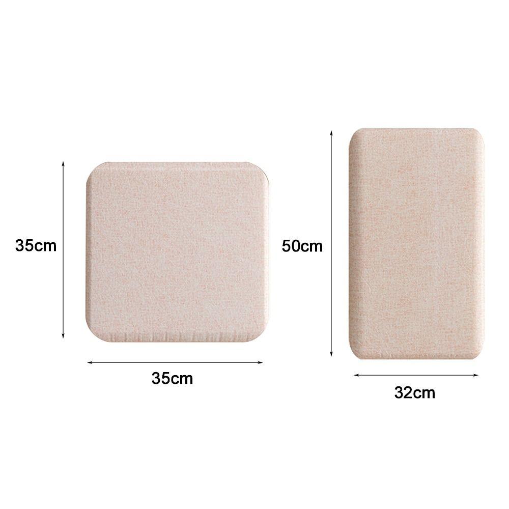 Thicken Tatami Self-adhesive Wall Mat Self-adhesive Anti-collision Wall Pad  Home Decor