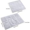 2 Stück Schlangen Epoxidharzform, AFUNTA Ohrring Silikonform Schlangenform Gießform Schlüsselanhänger Harzform für DIY Harzguss Handwerk, Damen
