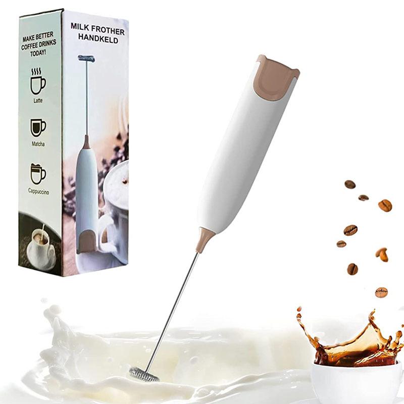 Electric Milk Frother Kitchen Drink Foamer Whisk Mixer Stirrer Coffee Creamer Whisk Frothy Blend Whisker Egg Beater Kitchen Tools