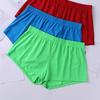 Pánské boxerky spodní prádlo nízký pas prodyšné hladké s kosticemi perfektně padnoucí šortky kalhotky jednobarevné volný střih domácí spodní prádlo