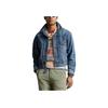 Polo Ralph Lauren SS24 Pocket Short Casual Loose Long Sleeve Denim Jacket Men Jackets Indigo MNPOOTW16021373-400