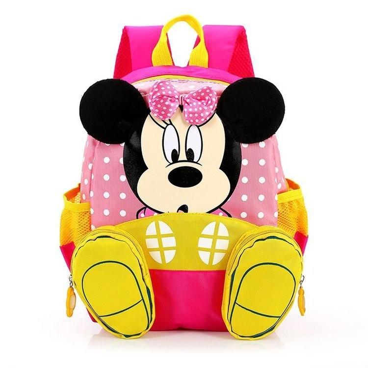 Cute Cartoon Backpack For Toddlers Nylon Lightweight Preschool Bag For Kids Boys And Girls Ages 2-5