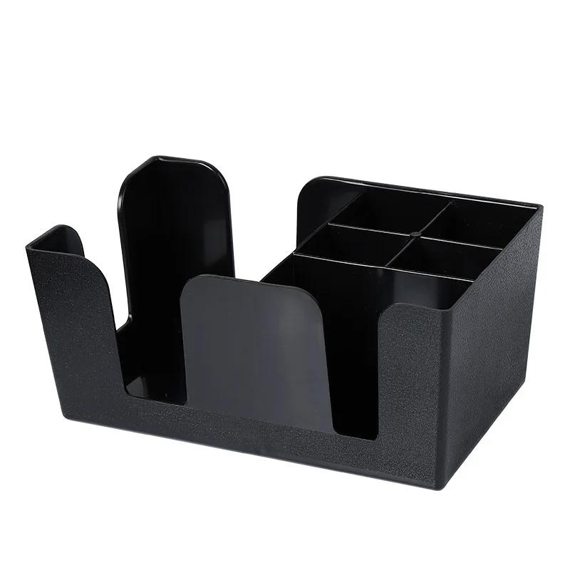Multi-Functional Tissue Box For Tea Shops Coffee Restaurants Bar Straw Box Storage Organizer Box Suitable For Tea Shop Tools