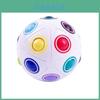 Rainbow Ball 20 Hole Puzzle Toy For Kids Brain Teasers Educational Gift