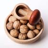 Creative Wooden Walnut  Household Solid Wood Nut Peeler