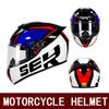 DOT Full Helmet Motorcycle Imitation Men's and Women's Electric Car Helmet Four Seasons Anti-fog Kart Racing Big Tail Helmet Hel
