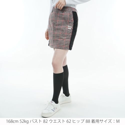 Admiral Golf ADLA484 Women's Bordeaux Quilted Tennis Skirt