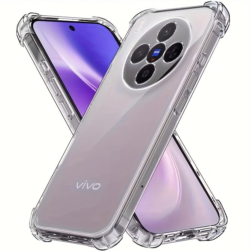 EUCAGR Transparent Phone Case for Vivo X300 Pro X300 Ultra Soft Silicone Back Cover for Vivo X300S Clear Shock Proof Airbag Case
