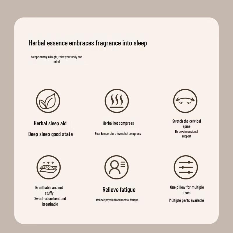 HEZHENG Heated Cervical Neck Traction Massager Pillow CN plug (adapter included)