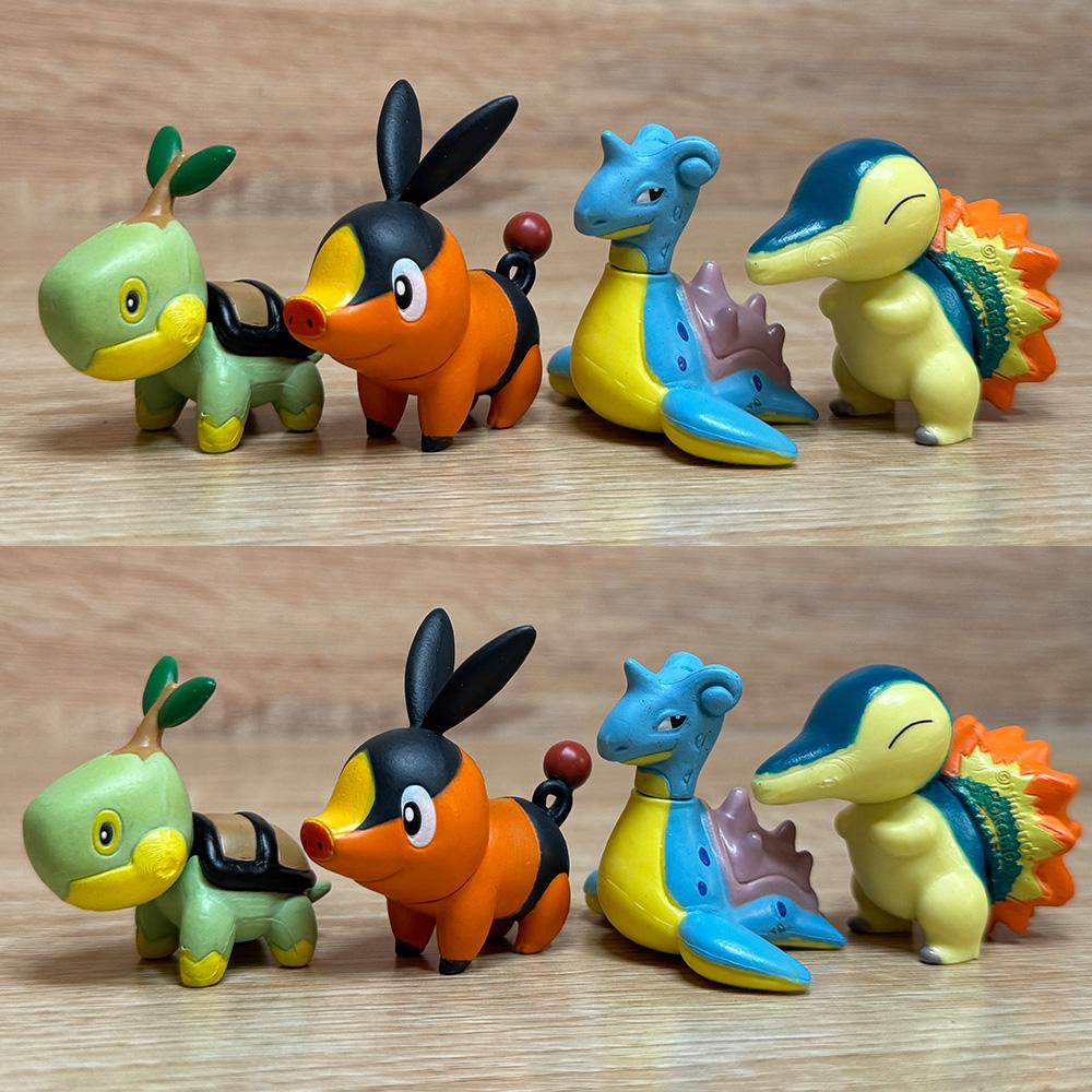 Pokemon Action Figur Pikachu Spielzeug Glumanda Schiggy Bisasam Pocket Monster Winzige Figur Geschenk für Kinder