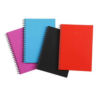 Spirax Hardcover Twin-Wire Notizbuch A4 Sortiert (4 Stück)