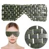 Natural Jade Eye Mask Cooling Negative Ion for Puffy Eyes Head Tension Relief Relaxation Anti-Aging