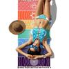 Comfortable Travel Rainbow Tapestry Floor Mat Yoga Carpet Beach Towel Rug Meditation Carpet