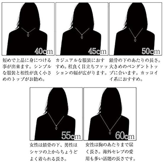 [Sears] Roll Chain Necklace, Silver 925, 2.3mm width, 40cm