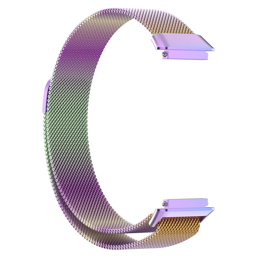 21cm Watch Strap Stainless Steel Magnetic Mesh Milanaise Loop Band Compatible For Huawei Band 7