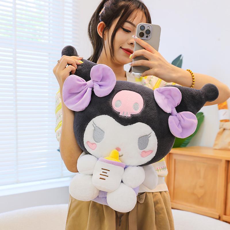Kuromi & My Melody Plush Doll for Girls - Sleep Pillow Gift