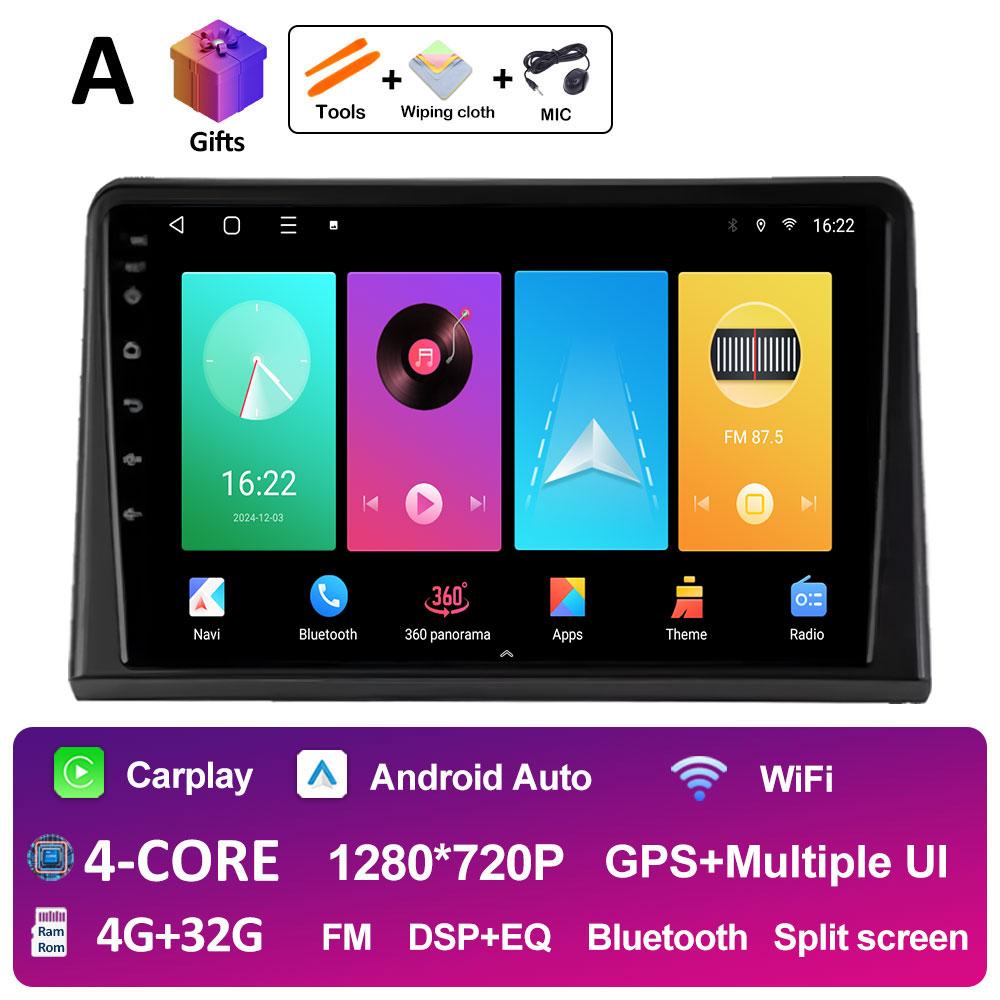 GPS Navigation Wireless Carplay For Renault Express 2021 2022 Android Auto WIFI Cooling Fan Bluetooth 2.5D Touch Screen No 2 Din