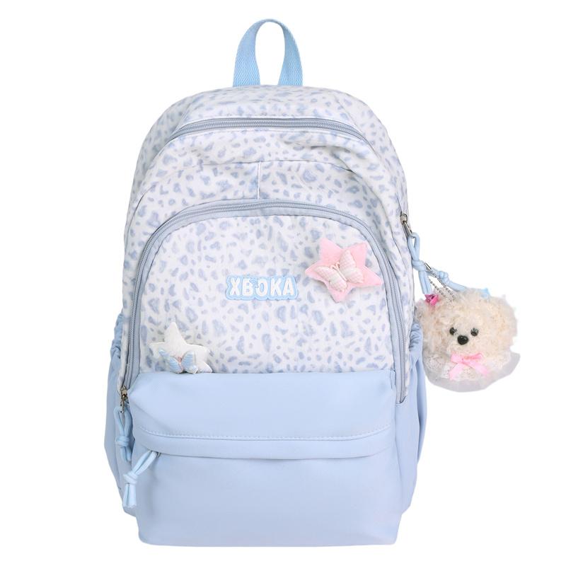 

Студенческий школьный рюкзак Женский рюкзак большой вместимости Женский рюкзак большой вместимости Small синий