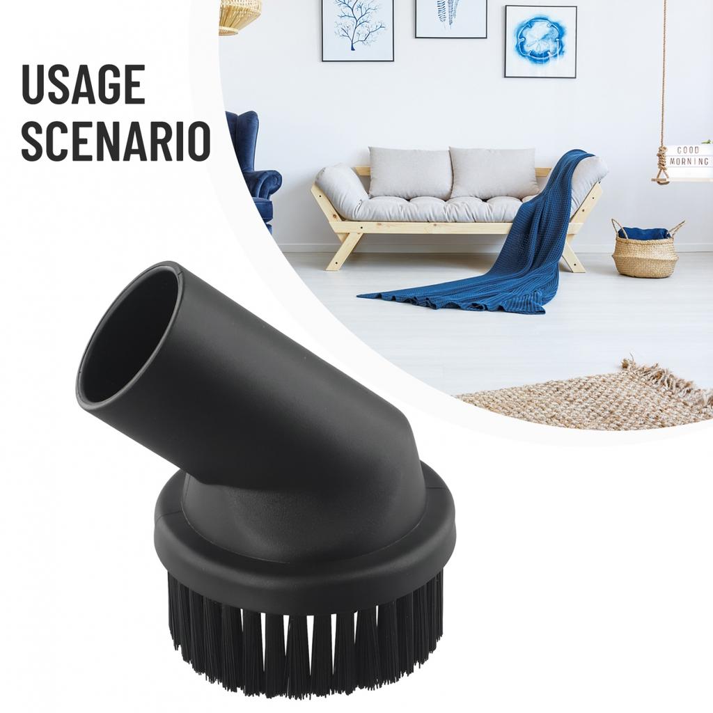 Brush Round Vacuum 35mm Accessories Clean Compatible
