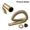 Flexible Brass Drain Hose for Kitchen and Bathroom Sink Installation