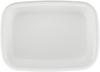 Fuji Enamel Shallow Storage S with Freezer Conte White Container, Size, 0.39L, Canister, Lid, IH, Oven, Compatible, KE-S LW,