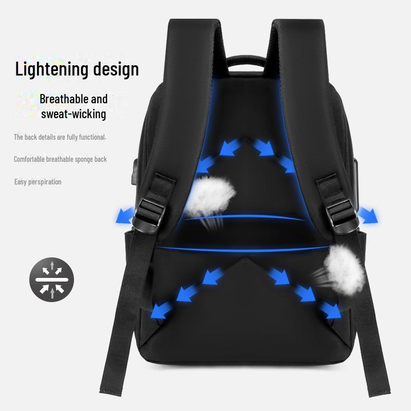 EVA Multifunctional Hard Shell Rechargeable Travel Backpack with Logo