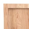 Washbasin Top Light Brown 40 x 30 x (2 6) cm Solid Wood Treated