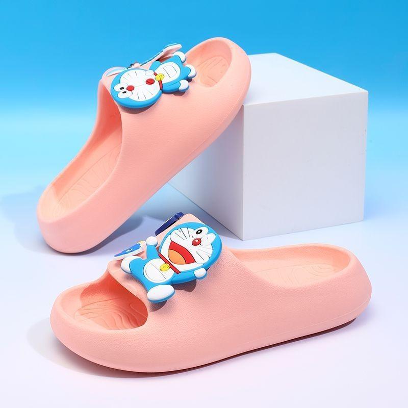 Adorable Cartoon Summer House Slippers For Kids Soft Bottom Non-slip Design In Various Colors