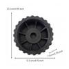Boat Trailer Roller Replacement Ribbed for Marine Transport Wheel