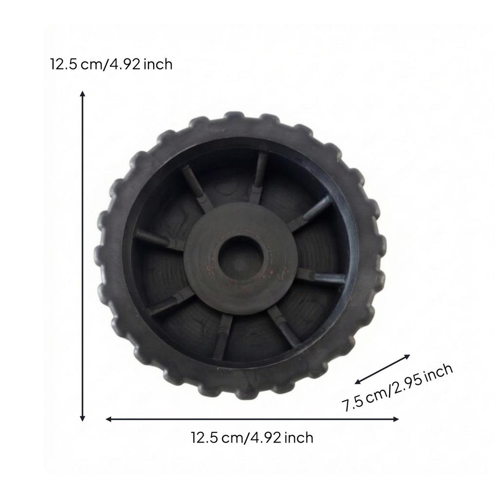 Boat Trailer Roller Replacement Ribbed for Marine Transport Wheel