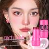ADMD Dual-Use Jelly Blush Stick: Lip & Cheek Cream Contour Rouge for Face.