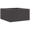 Fire Pit Black 80 X 80 X 40 Cm Steel