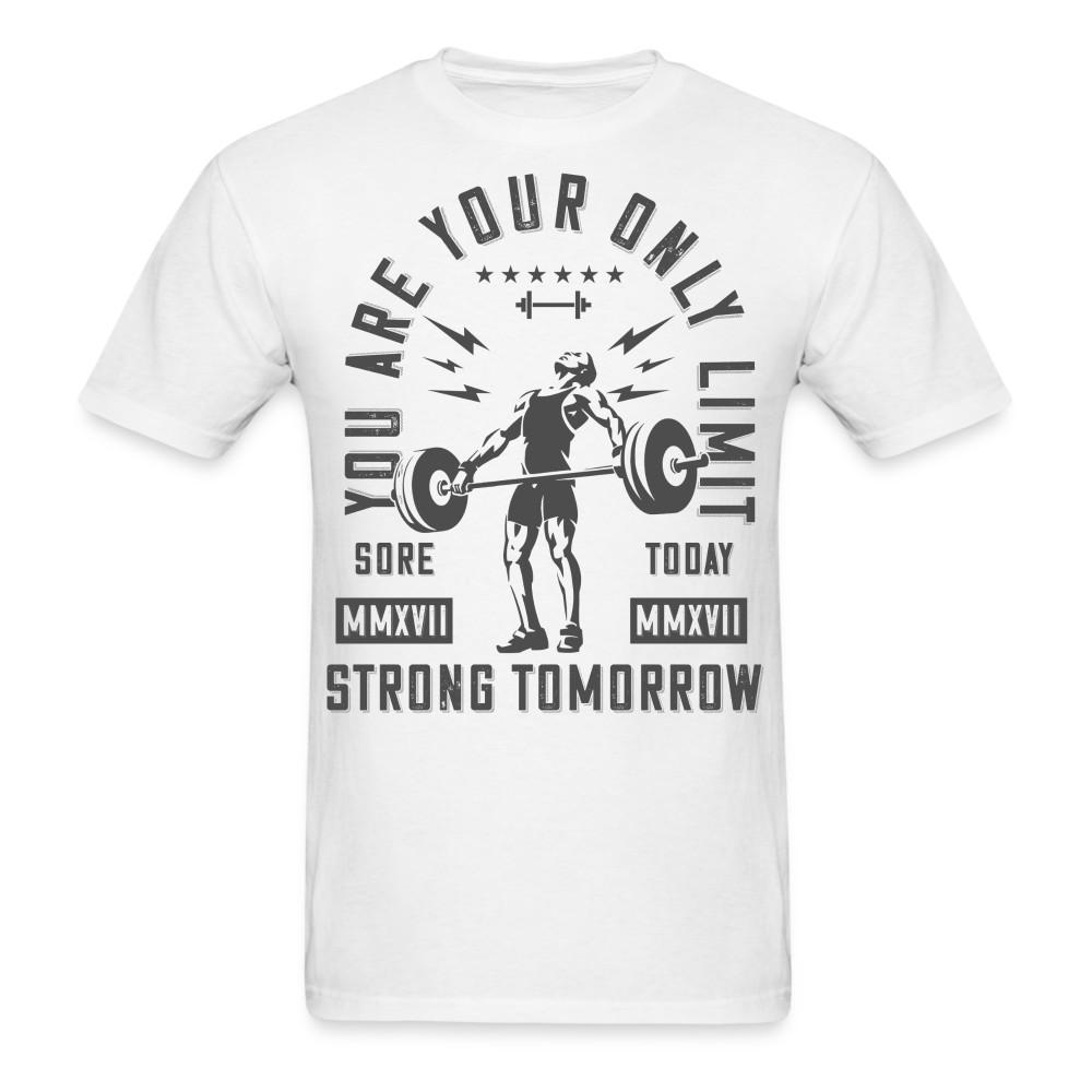 

You are your only limit shirt Motivational Gym Fitness T-Shirt size S-6XL L
